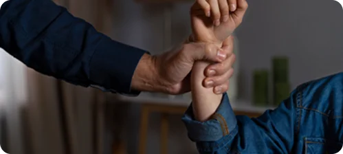 Example of domestic violence and abuse
